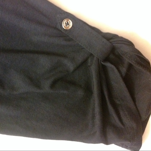 NEW Nautica Rich NAVY BLUE 100% Cotton Top XXL 3/4 SLEEVE - Picture 8 of 8